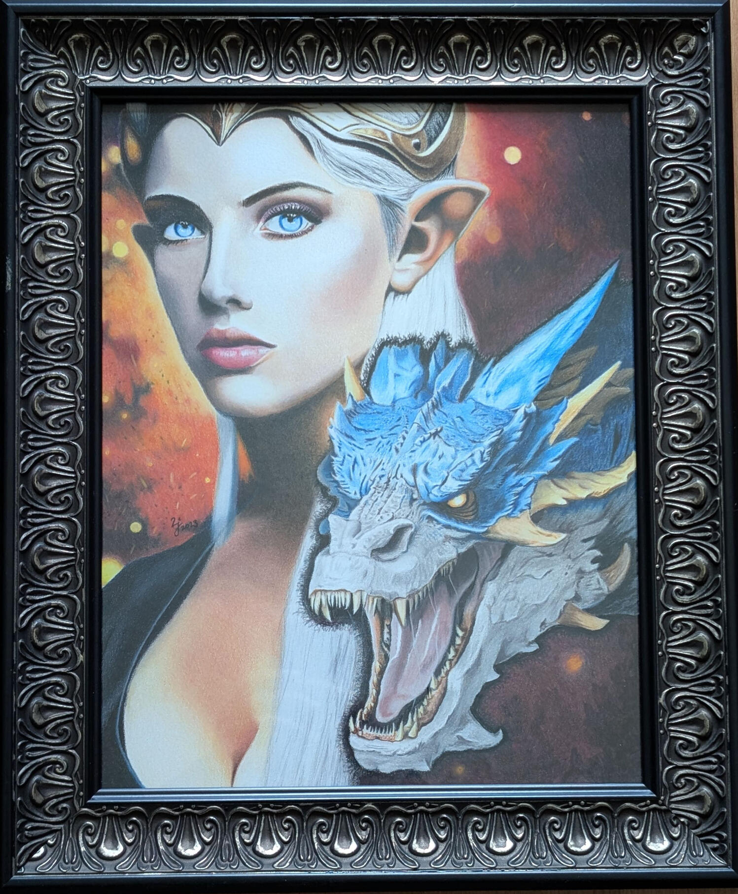 Elvish dragon princess