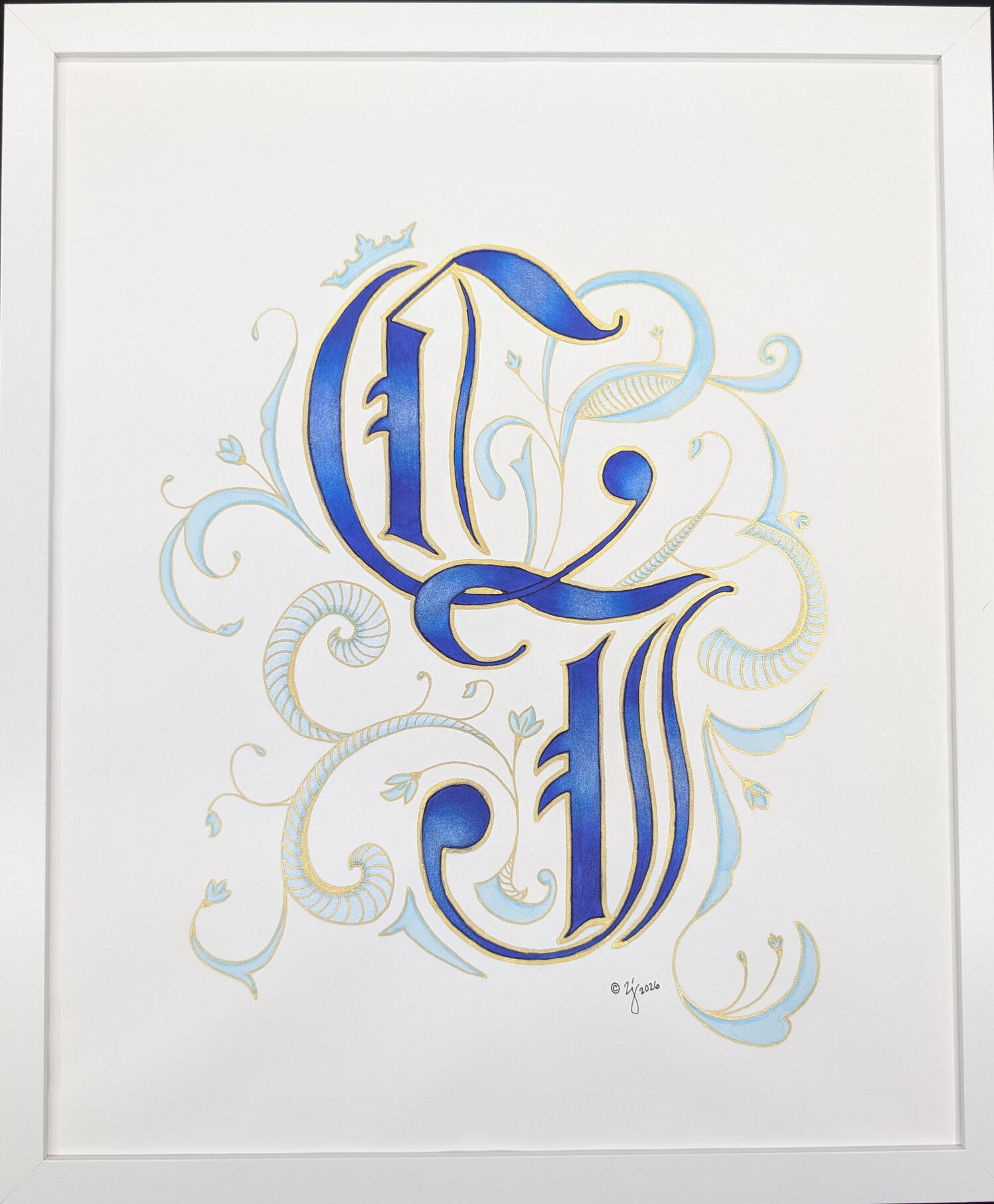 CJ Illuminated Monogram